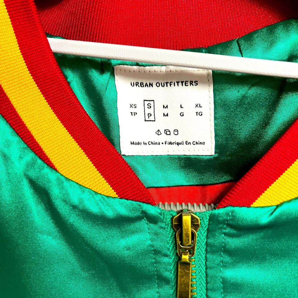 Urban Outfitters light jacket with graphic on the back. Excellent condition